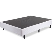 Base Box para Colchão Casal Branco 138x188x34cm BF Colchões