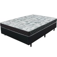 Cama Box Casal Colchão com Espuma D28 138x188x48cm BF Colchões