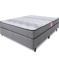 Cama Box Colchão Casal Ortopédico Firme Espuma D33 Antialérgico Certificado BF Colchões