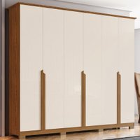 Guarda-Roupa Casal Andréas 6 Portas 6 Gavetas Bege