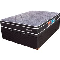Cama Box Baú Casal Colchão Molas Ensacadas com Pillow e Box 138x188x64cm BF Colchões