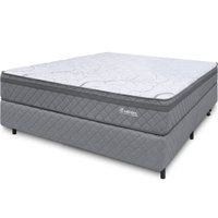Cama Box Colchão Viúva Espuma D45 Extra Firme Ortopédico Antialérgico Certificado 128x188x58cm - BF Colchões