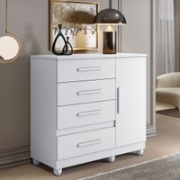 Cômoda Florença 1 Porta 4 Gavetas Benetil