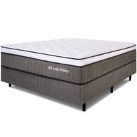 Cama Box Viúva Premium Mola Ensacada com Espuma D33 128x188 Bf Colchões