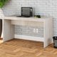 Mesa Escrivaninha W15 136 Branco 20222