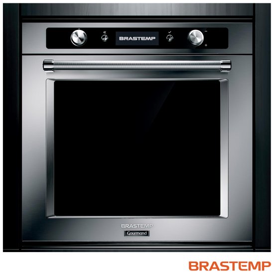 Forno Elétrico Brastemp Gourmand 73 Litros Função Convecção e Meat Control BOC60 (BOC60BR) 220v