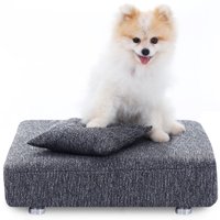 Cama Box Para Cachorro + Travesseiro - Caminha Pet - BF Colchões