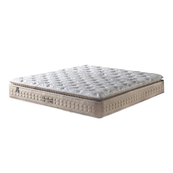 Colchão King Cincinnati Molas Ensacadas Confort Cell Pillow Top Macio 193x203x36cm
