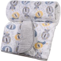 Edredom de Berço Bebê Toque Flannel Fleece 90x110 Leãozinho