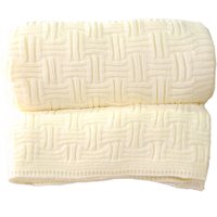 Manta Sofá Tricot Decorativa Premium 127x152 Branco