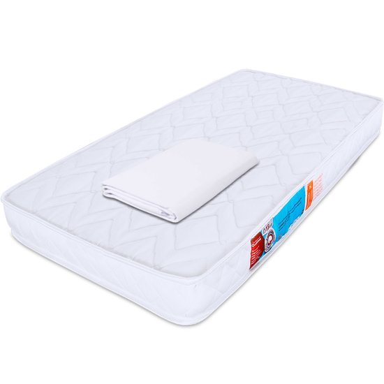 Colchão Mini Cama Infantil Montessoriana Espuma D18 Mais Lençol Avulso com Elástico Percal 148x68x12 BF Colchões