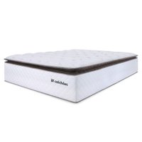 Colchão King Molas Ensacadas com Pillow Top Extra Conforto 193x203x38cm Premium Sleep BF Colchões
