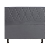 Cabeceira Cama Box Casal Js Heloisa 1,60 M - Grafite