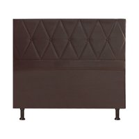 Cabeceira Cama Box King Js Heloisa 1,95 M - Café