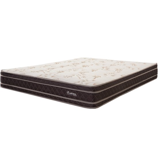 Colchão Queen 100 Espuma Dupla Face Antialérgico 158x198x22cm BF Colchões