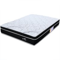 Colchão Queen Molas Ensacadas Pillow Certificado Sonomar 158x198x21cm BF Colchões