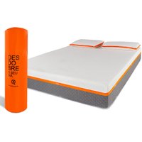 Colchão Casal de Látex 100 Natural Premium Antialérgico para Todos Biotipos 138x188x25cm Zipflex