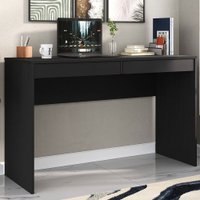 Mesa Escrivaninha 2 Gavetas HO-2932 - Preto