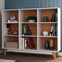 Estante para Livros 9 Nichos - Branco