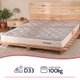 Colchão Solteiro Espuma D33 A Vácuo Ortopédica Certificada 78x188x17cm BF Colchões