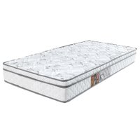 Colchão Solteiro Espuma D45 Selada Ortopédico 88x188x22cm BF Colchões