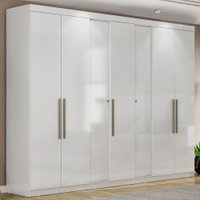 Guarda-Roupa Casal Brooklyn 7 Portas 2 Gavetas