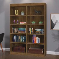 Estante Livreiro Multiuso 8 prateleiras 1,78m Office Jequitibá J&A