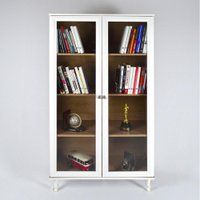 Armário Multiuso 2 Portas de vidro Ditália E-957