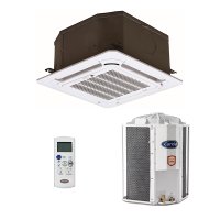 Ar Condicionado Split Cassete On\off Carrier 18000 Btus Frio 220V Monofásico 40KWQX18C5