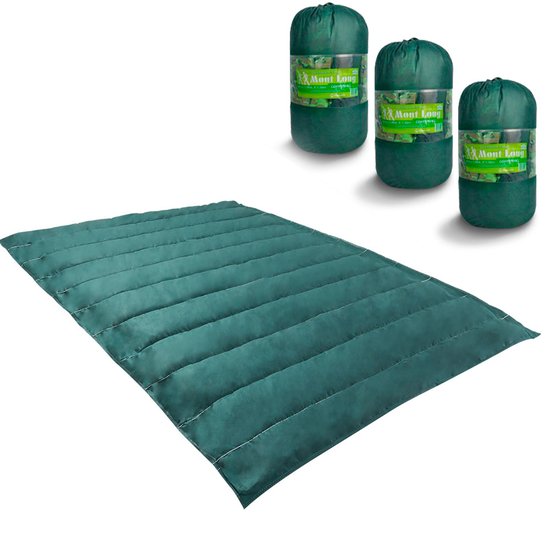 Kit 3 Colchonetes Acampamento Camping Casal Pesca Retiro Ginástica 190x130cm FA Maringá