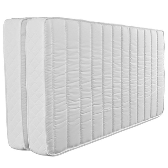 Kit com 2 Colchão Solteiro de Espuma D33 88x188x17cm BF Colchões