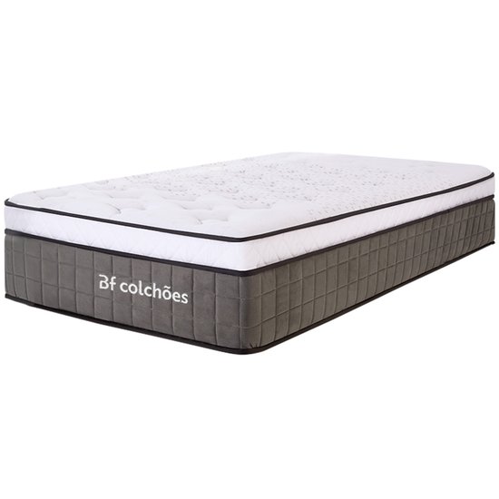 Colchão Solteiro Premium Mola Ensacada com Espuma D33 88x188 Bf Colchões