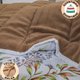 Edredom Casal de Malha 100 Algodão e Plush Dupla Face Antialérgico 235x240cm - BF Colchões