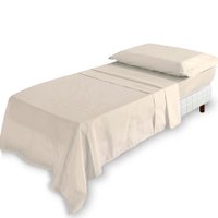 Kit Colchão Mini Cama Montessoriana Infantil + Jogo Cama Lençol 3 Peças Percal 180 Fios 148x68x12CM BF Colchões