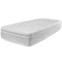 Pillow Top Espuma Viscoelástico Nasa Mais Capa Percal Solteirão BF Colchões