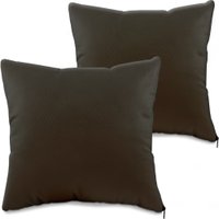 Kit 4 Peças Capa Refil Almofada Decorativa Suede com Ziper 45x45 BF Colchões