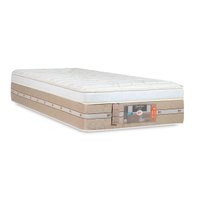 Colchão Castor Solteiro Silver Star Air One Face Pocket 100x200x32cm - Bege