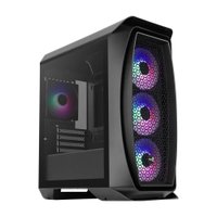 Gabinete Gamer Aero One Mini Frost Aerocool Mid Tower Preto RGB