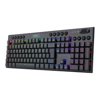 Teclado Mecânico Gamer Horus Redragon K619 Switch Blue RGB