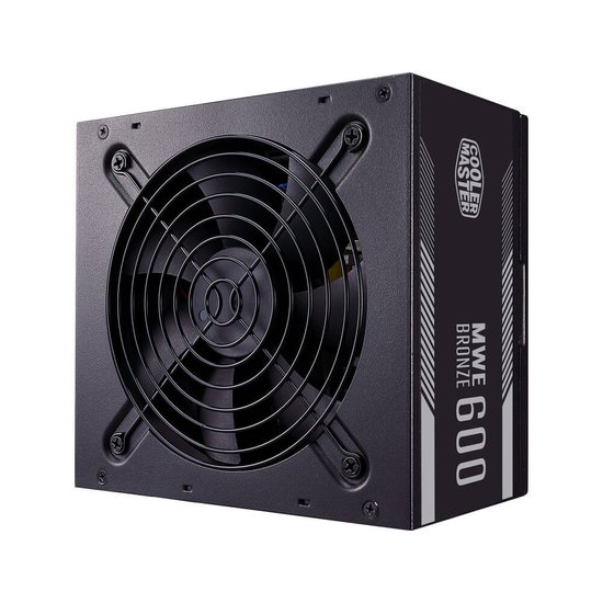 Fonte Cooler Master MWE Bronze 600 Watts Reais ATX Bronze