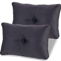 Kit 2 Peças Almofada Com Enchimento Flocos de Espuma 45x65cm Bf Colchoes
