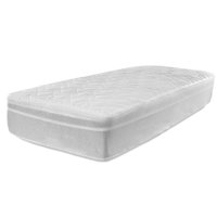 Pillow Top Espuma Viscoelástico Nasa com Capa Percal Solteiro BF Colchões