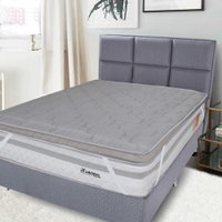 Pillow Top Casal Espuma D45 Firme 138x188x5cm - BF Colchões