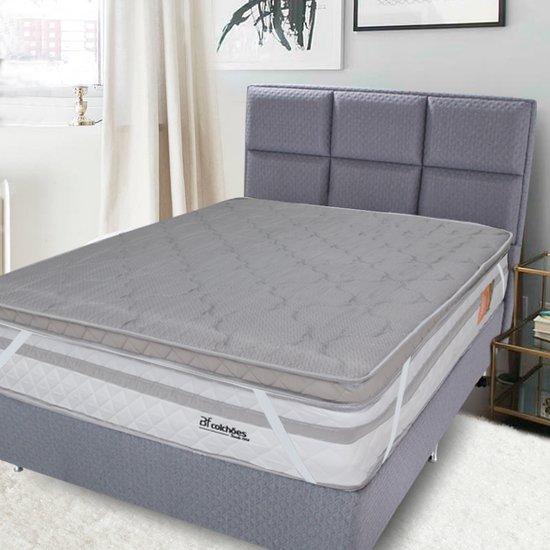 Pillow Top Queen Espuma D45 Firme 158x198x5cm - BF Colchões