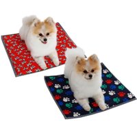 Kit 2 Colchonete Almofada Pet Cachorro Gato Lavável 45x45cm Bf Colchoes