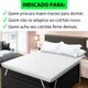 Pillow Top Casal Macio de Manta Siliconada Antialérgico 200 Fios BF Colchões