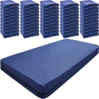 Kit 50 Capas Impermeável Colchão Solteiro Hospitalar Courvin 88x14