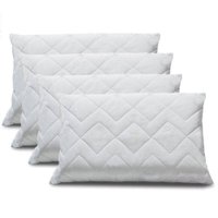 Kit 4 Protetor de Travesseiro Impermeável em Matelassê 100 Algodão 50x70cm - BF Colchões
