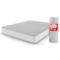 Colchão Viúva Espuma D33 A Vácuo Ortopédica Certificada 128x188x17cm BF Colchões