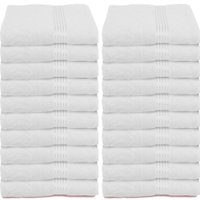 Kit 20 Toalhas de Banho Salão Hotel Hospitalar 100 Algodão Dohler